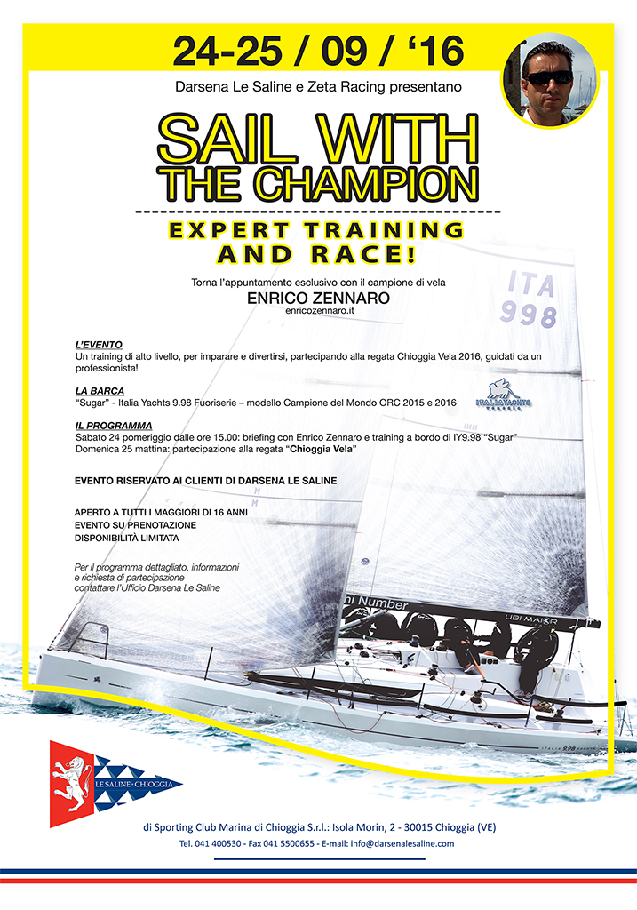 sail with the champion 2016